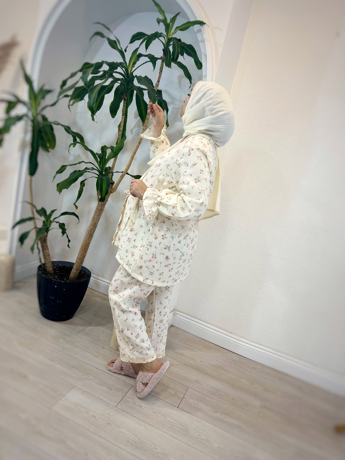 Flowers Anne Pijama Takımı