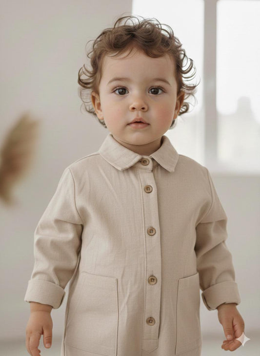 Senna Gömlek Tulum (Bej)