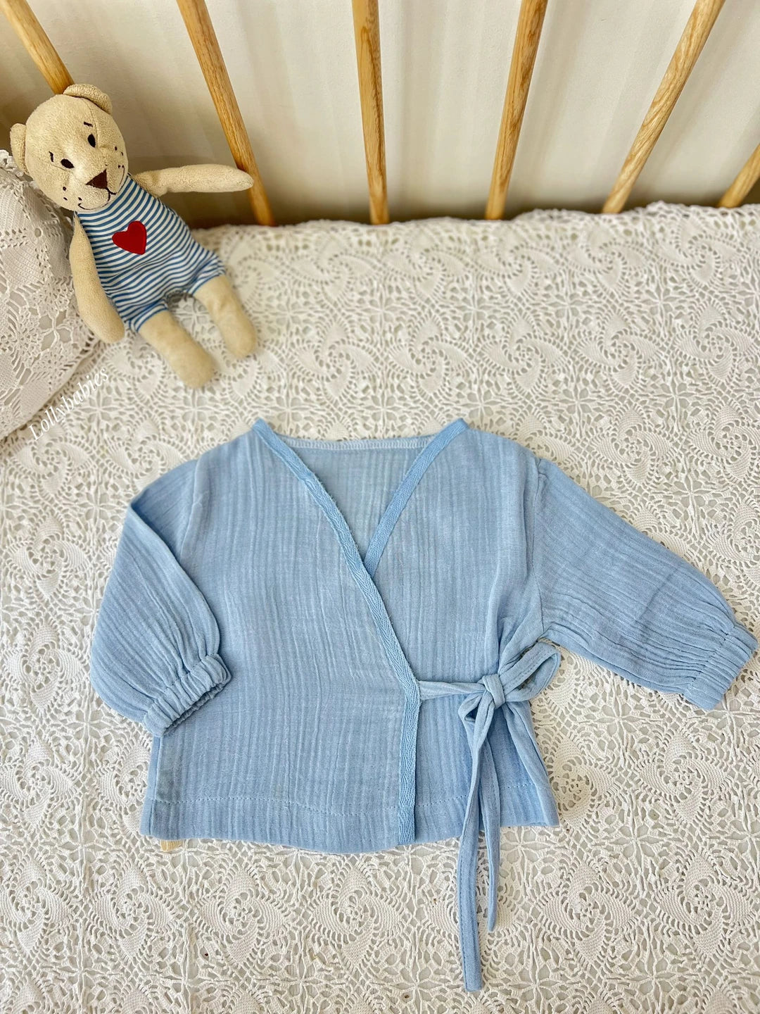Erkek Bebek Alt Üst Takım 4'lü Set | Bebe Mavi | Yenidoğan & Bebek Giyim