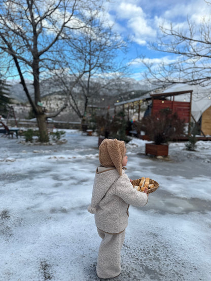 Snow Bebek Takım (Şapka Hediyeli)