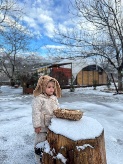 Snow Bebek Takım (Şapka Hediyeli)