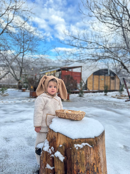 Snow Bebek Takım (Şapka Hediyeli)