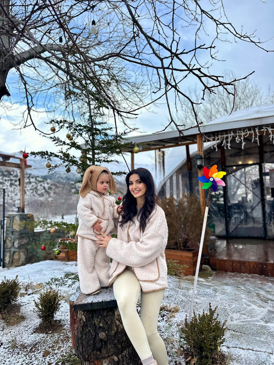 Snow Bebek Takım (Şapka Hediyeli)