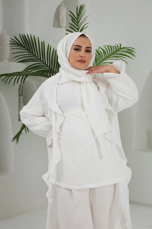 Angel Sabahlık Pijama Set