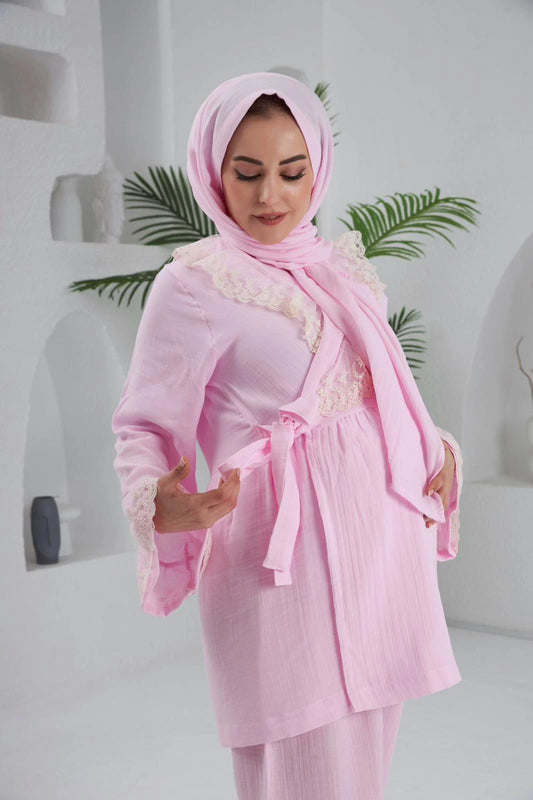 Princess Lohusa Takım Pembe